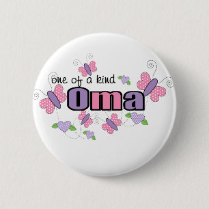 Badge Rond 5 Cm Oma Unique