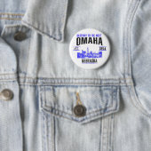 Badge Rond 5 Cm Omaha (En situation)