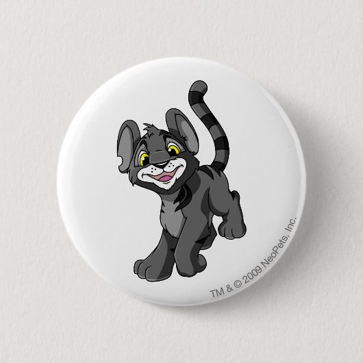 Badge Rond 5 Cm Ombre de Kougra (Devant)