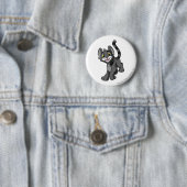 Badge Rond 5 Cm Ombre de Kougra (En situation)
