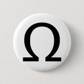 Badge Rond 5 Cm Omega (Devant)