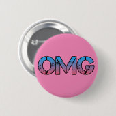BADGE ROND 5 CM OMG (Devant & derrière)