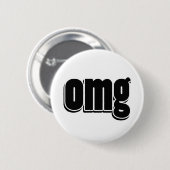 BADGE ROND 5 CM OMG (Devant & derrière)