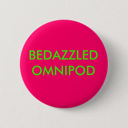 BADGE ROND 5 CM OMNIPOD STUPÉFIÉ (Devant)