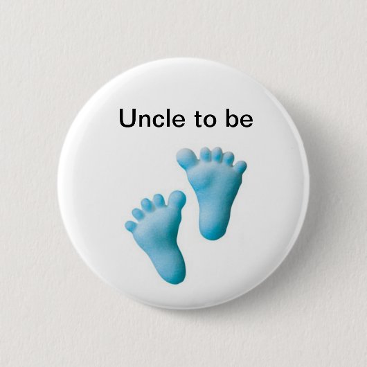 Badge Rond 5 Cm Oncle à être (Devant)