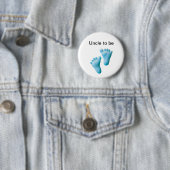 Badge Rond 5 Cm Oncle à être (En situation)