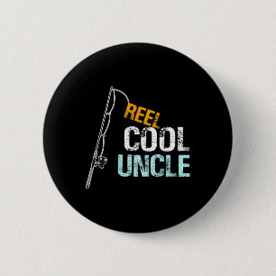 Badge Rond 5 Cm Oncle Cool Reel Cadeau Oncle Graphique De Nièce Ou