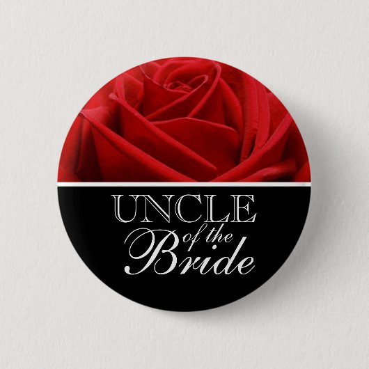 Badge Rond 5 Cm Oncle Des Épouses Mariage De Mariée (Devant)