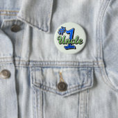 Badge Rond 5 Cm Oncle du numéro un (En situation)