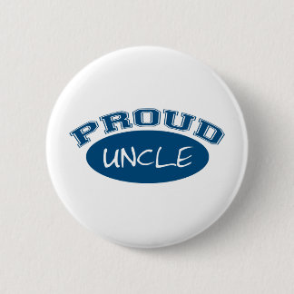 Badge Rond 5 Cm Oncle fier (bleu)