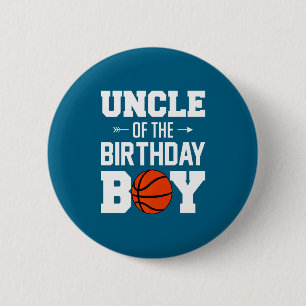 Badge Rond 5 Cm Oncle masculin du garçon d'anniversaire garçon de