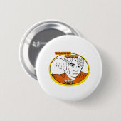 Badge Rond 5 Cm Oncle Roger Youtube comédien MSG (Devant & derrière)