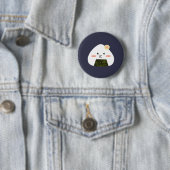 Badge Rond 5 Cm Onigiri Sushi (En situation)