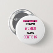 Badge Rond 5 Cm Only The Strongest (Devant & derrière)