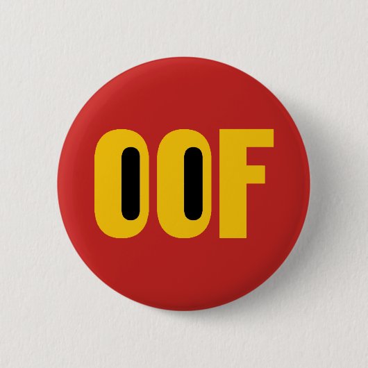 Badge Rond 5 Cm Oof (Devant)