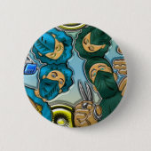 Badge Rond 5 Cm Opération ou chirurgie (Devant)