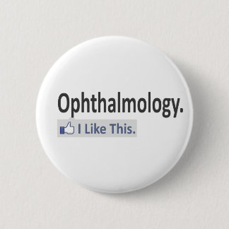 Badge Rond 5 Cm Ophtalmologie... J'Aime Ça