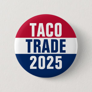 Badge Rond 5 Cm Opinion politique anti-Trump