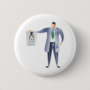 Badge Rond 5 Cm Opticien