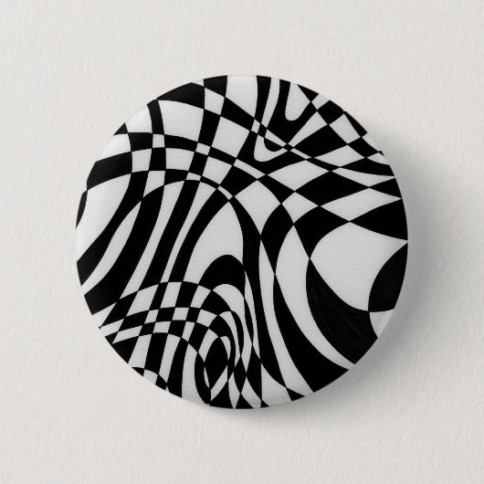 Badge Rond 5 Cm Optique #1 par Michael Moffa c1991 (Devant)