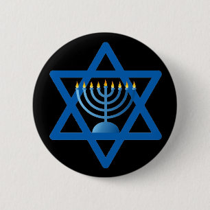 Badge Rond 5 Cm OPUS Hanoukka VARIABLE