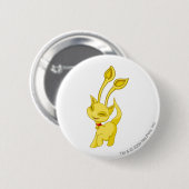 Badge Rond 5 Cm Or d'Aisha (Devant & derrière)