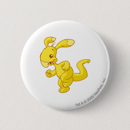 Badge Rond 5 Cm Or de Blumaroo (Devant)