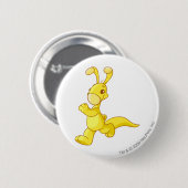 Badge Rond 5 Cm Or de Blumaroo (Devant & derrière)