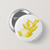 Badge Rond 5 Cm Or de Bruce (Devant & derrière)