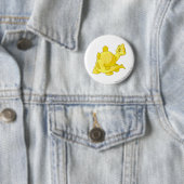 Badge Rond 5 Cm Or de Chomby (En situation)
