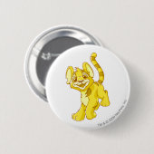 Badge Rond 5 Cm Or de Kougra (Devant & derrière)