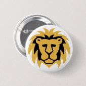 Badge Rond 5 Cm Or de lion (Devant & derrière)