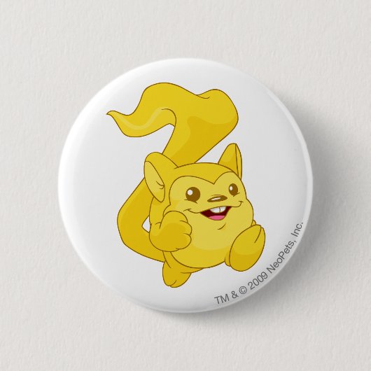 Badge Rond 5 Cm Or de Meerca (Devant)