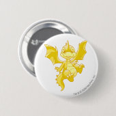 Badge Rond 5 Cm Or de Scorchio (Devant & derrière)