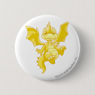 Badge Rond 5 Cm Or de Scorchio