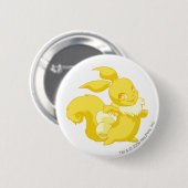Badge Rond 5 Cm Or d'Usul (Devant & derrière)