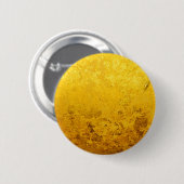 Badge Rond 5 Cm OR pur/or leaf (Devant & derrière)