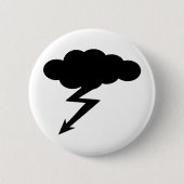 Badge Rond 5 Cm orage (Devant)