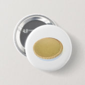Badge Rond 5 Cm Orange (Devant & derrière)