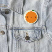 Badge Rond 5 Cm Orange (En situation)