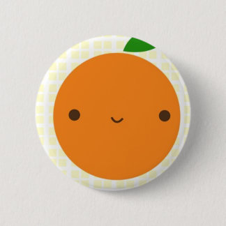Badge Rond 5 Cm Orange