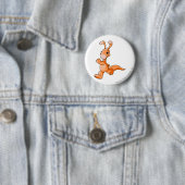 Badge Rond 5 Cm Orange de Blumaroo (En situation)