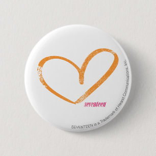Badge Rond 5 Cm Orange d'OpenHeart