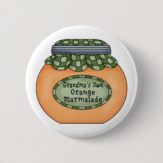 Badge Rond 5 Cm Orange Marmalade (Devant)