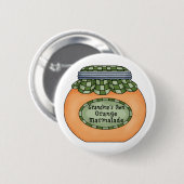 Badge Rond 5 Cm Orange Marmalade (Devant & derrière)