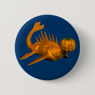 Badge Rond 5 Cm Orange Seadragon