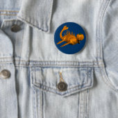 Badge Rond 5 Cm Orange Seadragon (En situation)