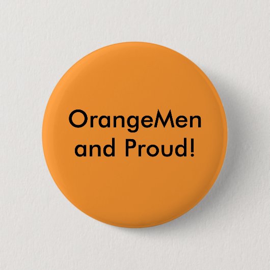 Badge Rond 5 Cm OrangeMen et fier ! (Devant)