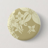 Badge Rond 5 Cm Orchidées (Devant)