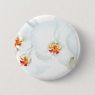 Badge Rond 5 Cm Orchidées Love_